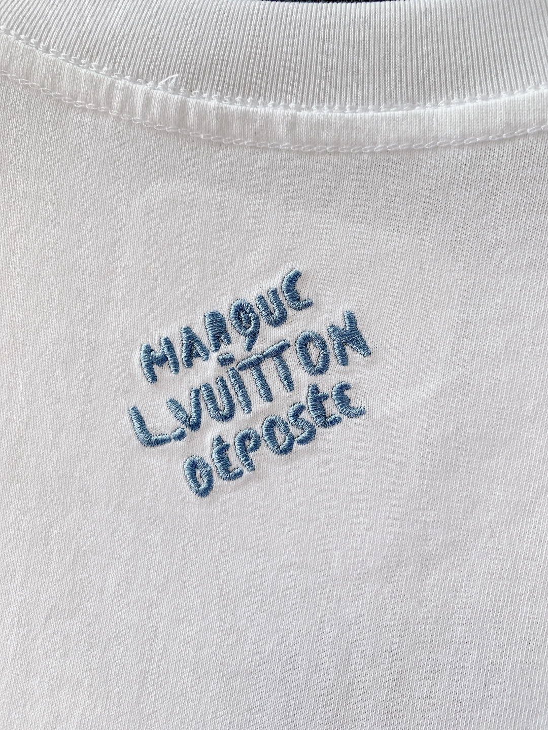 LouisVuitton 路易威登 2026SS早春新品 最新老花刺绣T恤｜轻奢质感上身即显贵精选高支精