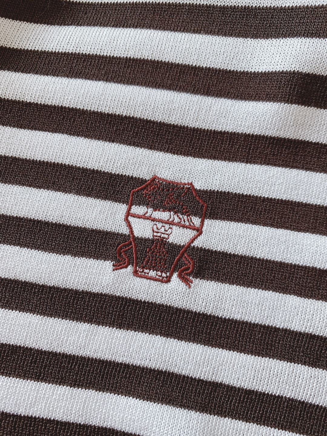 Brunello Cucinelli 布鲁奈罗.库奇内利 2026SS春夏新品复古条纹翻领T恤👔轻奢质感