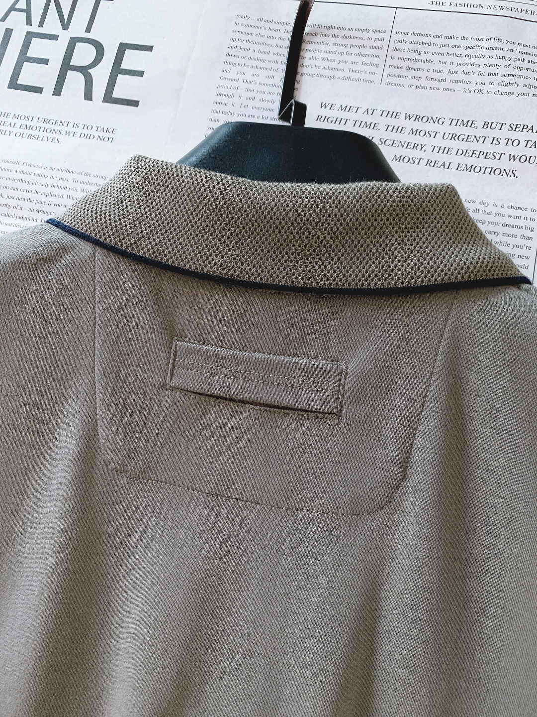 Ermenegildo Zegna 杰尼亚 2026SS春夏新品休闲翻领Polo，简约大气自带高级感，上