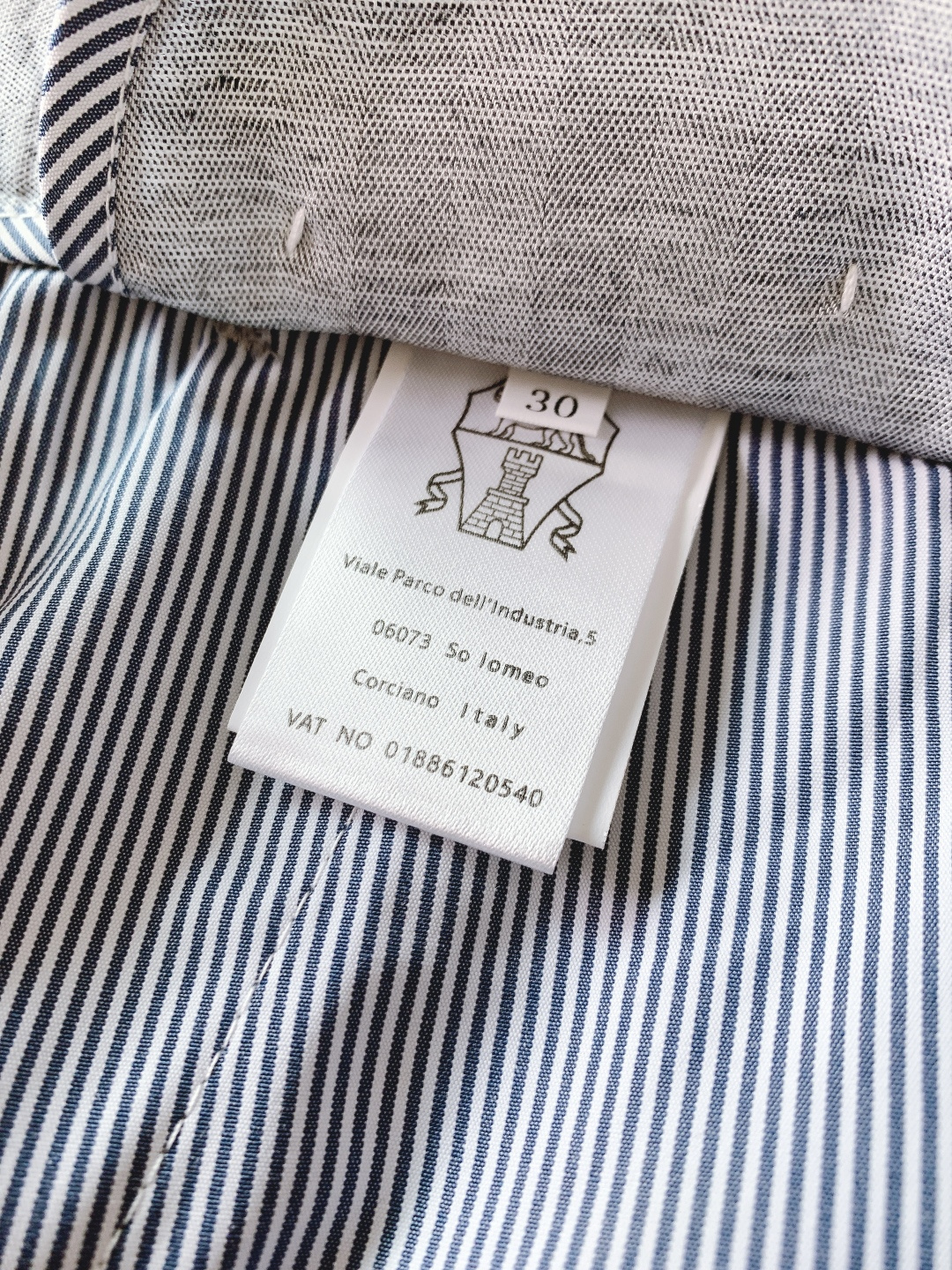 Brunello Cucinelli 布鲁奈罗.库奇内利 2026SS早春新品亚麻混纺休闲西裤，意式松弛