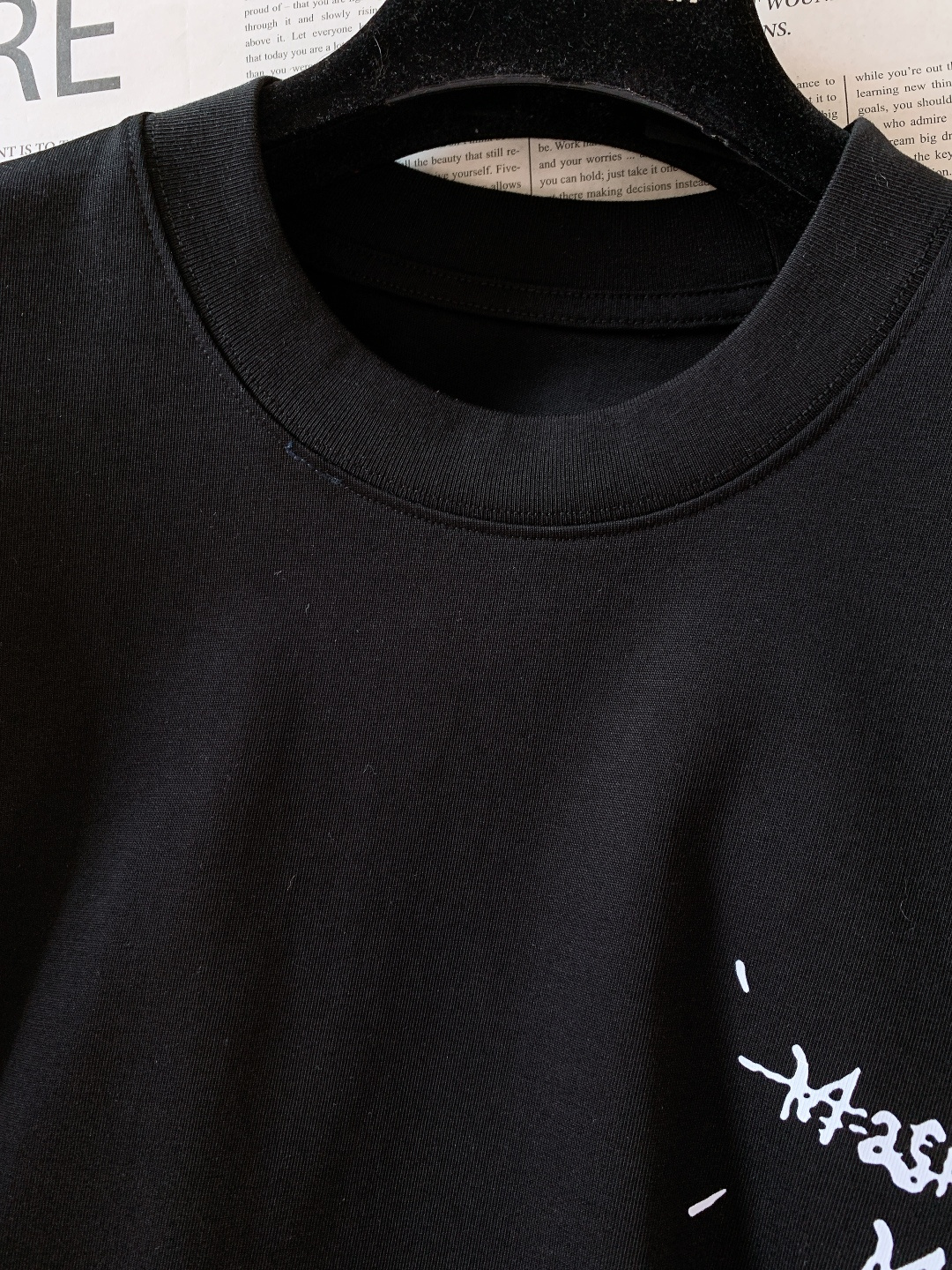 Maison Margiela MM6 马丁马吉拉 2026SS春夏新品涂鸦数字短袖T恤，解构主义天花板
