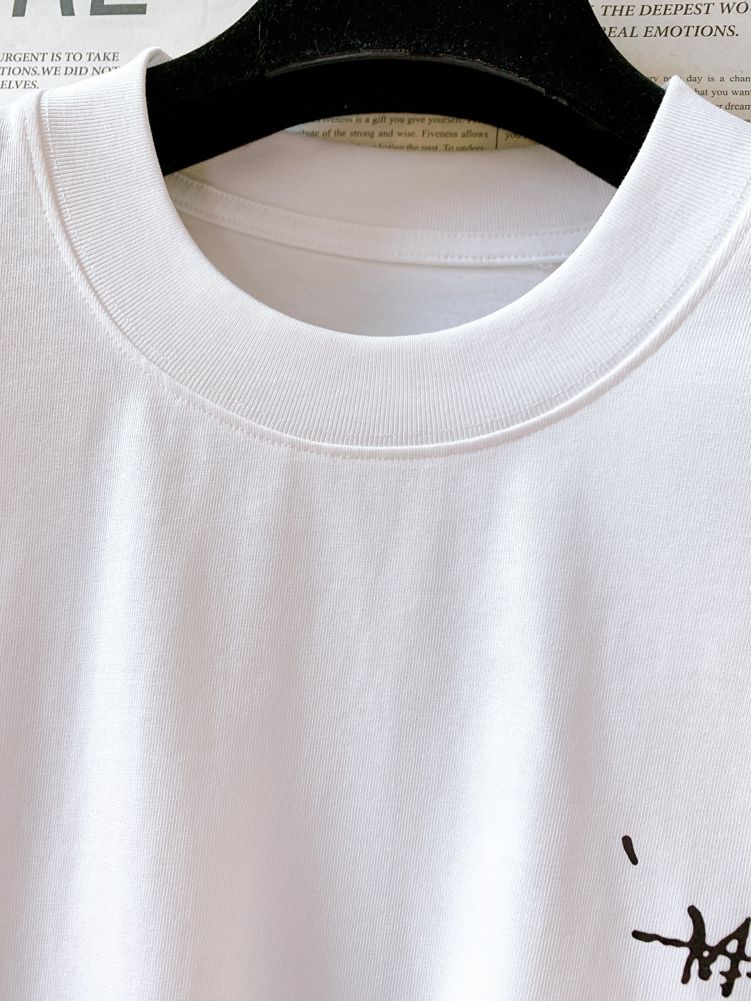 Maison Margiela MM6 马丁马吉拉 2026SS春夏新品涂鸦数字短袖T恤，解构主义天花板