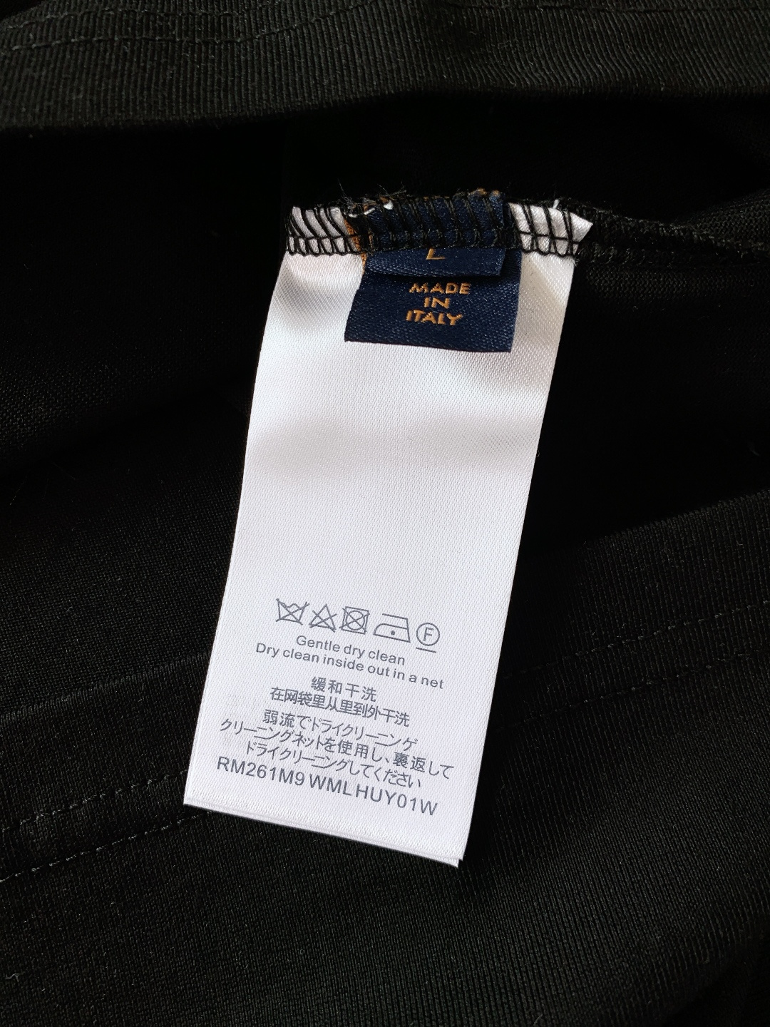 LouisVuitton 路易威登 2026SS早春新品 休闲刺绣T恤｜黑白双煞 230g重磅精梳棉，挺