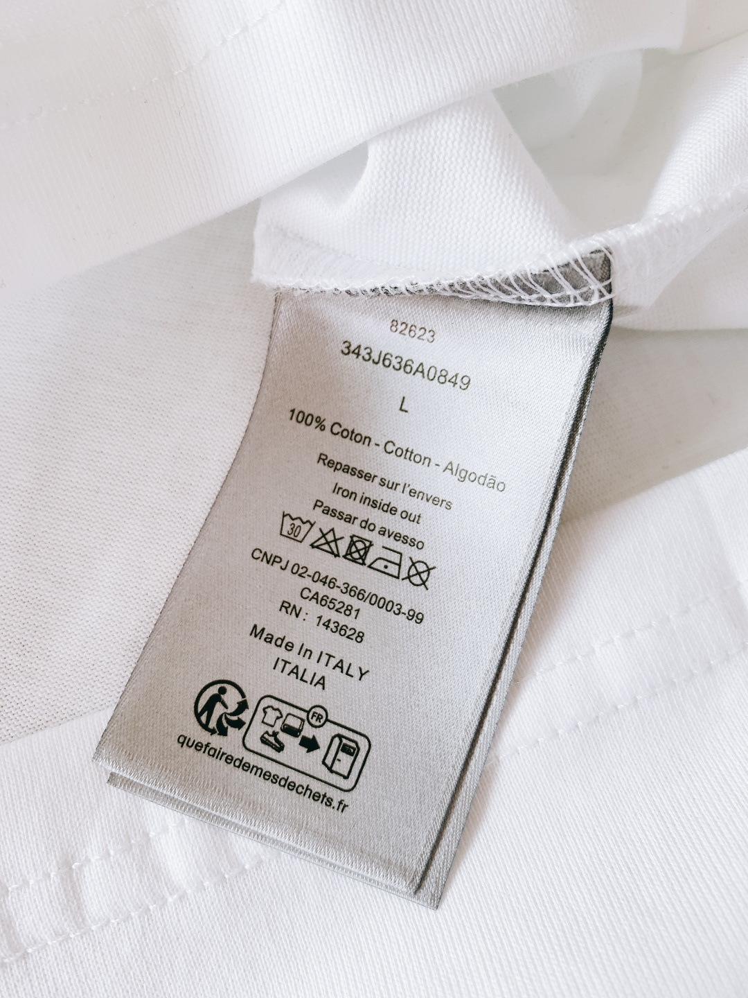 Dior Homme 迪奥·桀傲 2026SS早春新品四叶草刺绣T恤｜Jonathan Anderson