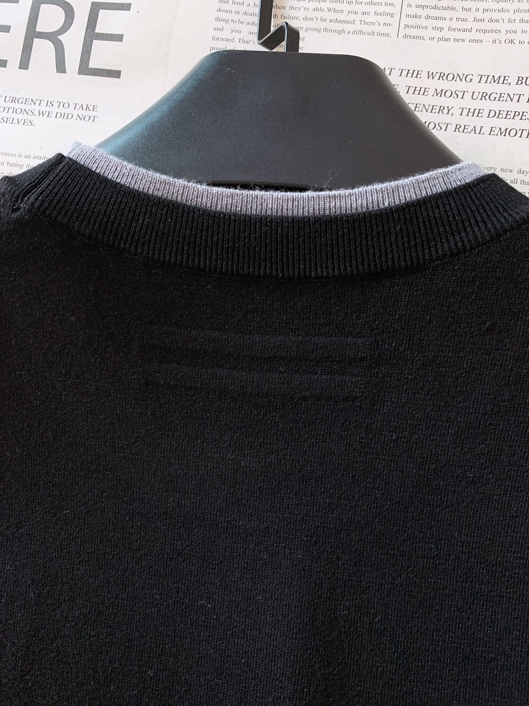 Ermenegildo Zegna 杰尼亚 2026SS早春新品 公路标圆领针织短袖👕低调奢华的质感之选