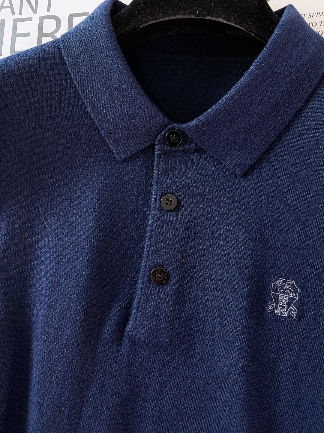 Brunello Cucinelli 布鲁奈罗.库奇内利 2026SS早春新品新款针织Polo衫｜低调奢