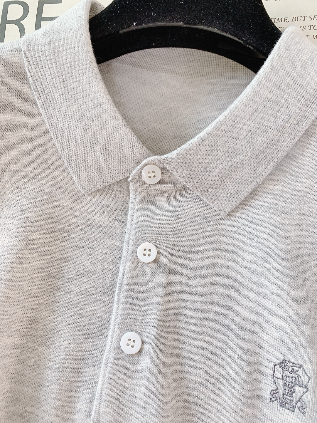 Brunello Cucinelli 布鲁奈罗.库奇内利 2026SS早春新品新款针织Polo衫｜低调奢