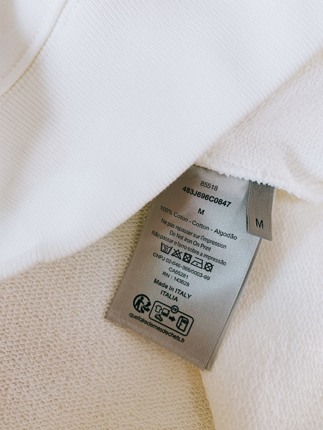 Dior Homme 迪奥·桀傲 2026SS早春新品新款四叶草刺绣卫衣｜Jonathan Anders