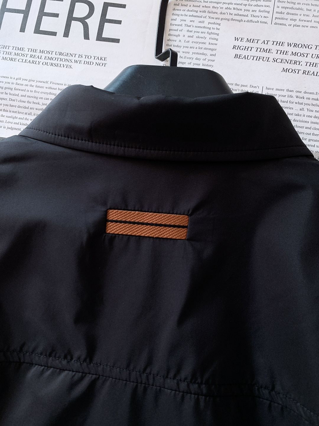 Ermenegildo Zegna 杰尼亚 2026SS早春新品商务精英翻领夹克，商务圈公认质感神衣高密