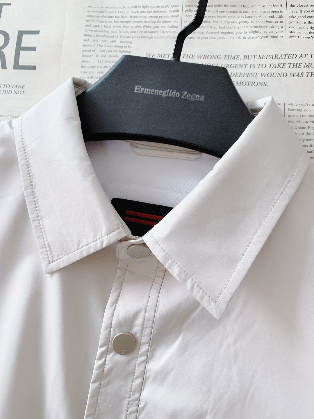 Ermenegildo Zegna 杰尼亚 2026SS早春新品商务精英翻领夹克，商务圈公认质感神衣高密