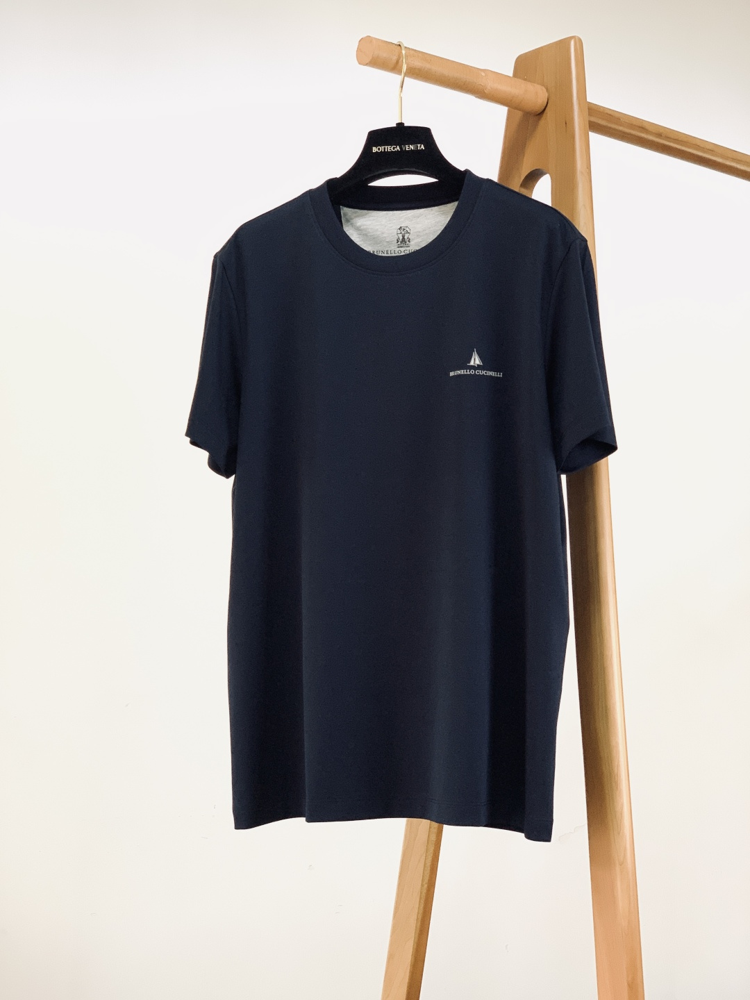 Brunello Cucinelli 布鲁奈罗.库奇内利 2026SS早春新品帆船标圆领 T 恤 | 意