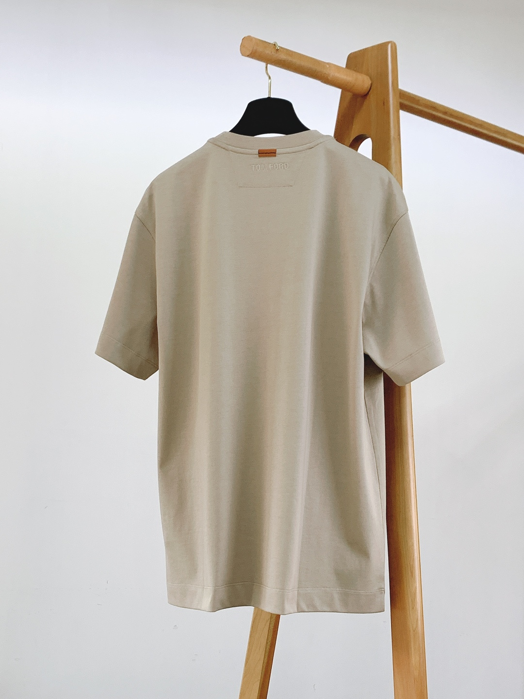 TOM FORD 汤姆.福德 2026SS早春新品 TF皮革标T恤｜低调显贵的奢牌质感280g液氨棉面料