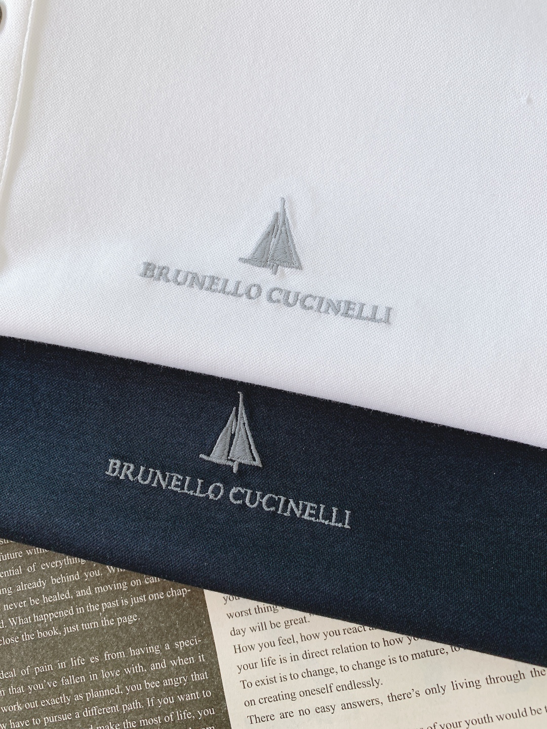 Brunello Cucinelli 布鲁奈罗.库奇内利 2026SS早春新品长袖翻领撞色Polo衫｜低