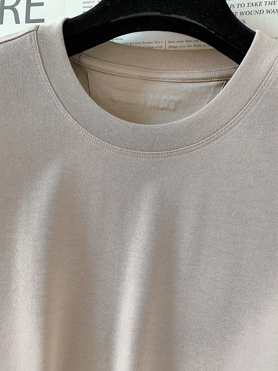 TOM FORD 汤姆.福德 2026SS早春新品 TF皮革标T恤｜低调显贵的奢牌质感280g液氨棉面料