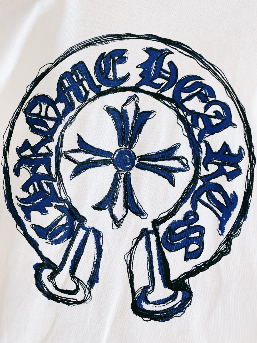 Chrome Hearts 克罗心 2026SS春夏新品哥特十字印花T恤｜四色齐发！重磅双纱棉面料，厚实