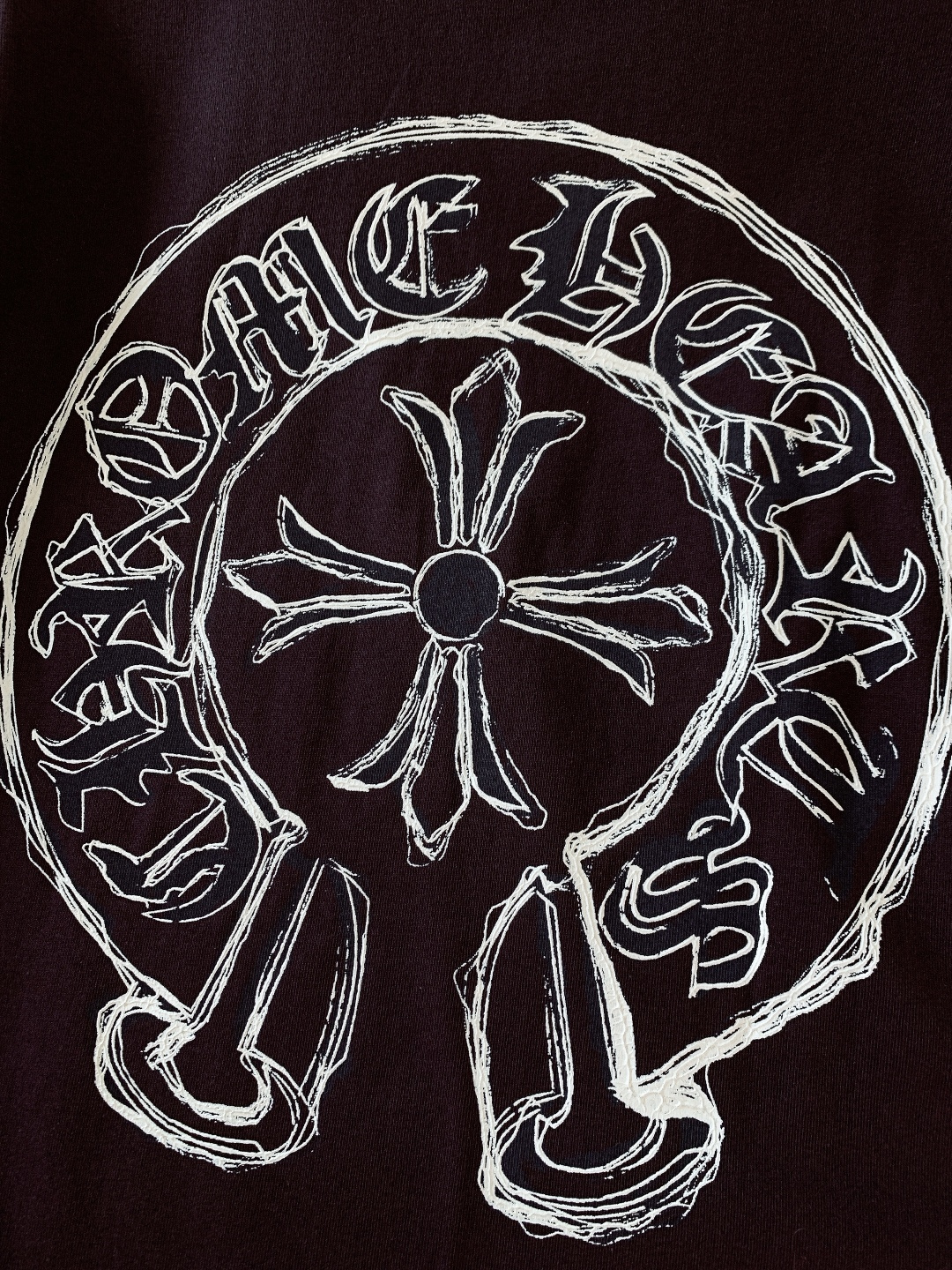 Chrome Hearts 克罗心 2026SS春夏新品哥特十字印花T恤｜四色齐发！重磅双纱棉面料，厚实