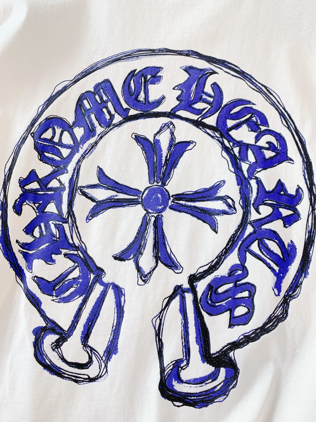 Chrome Hearts 克罗心 2026SS春夏新品哥特十字印花T恤｜四色齐发！重磅双纱棉面料，厚实