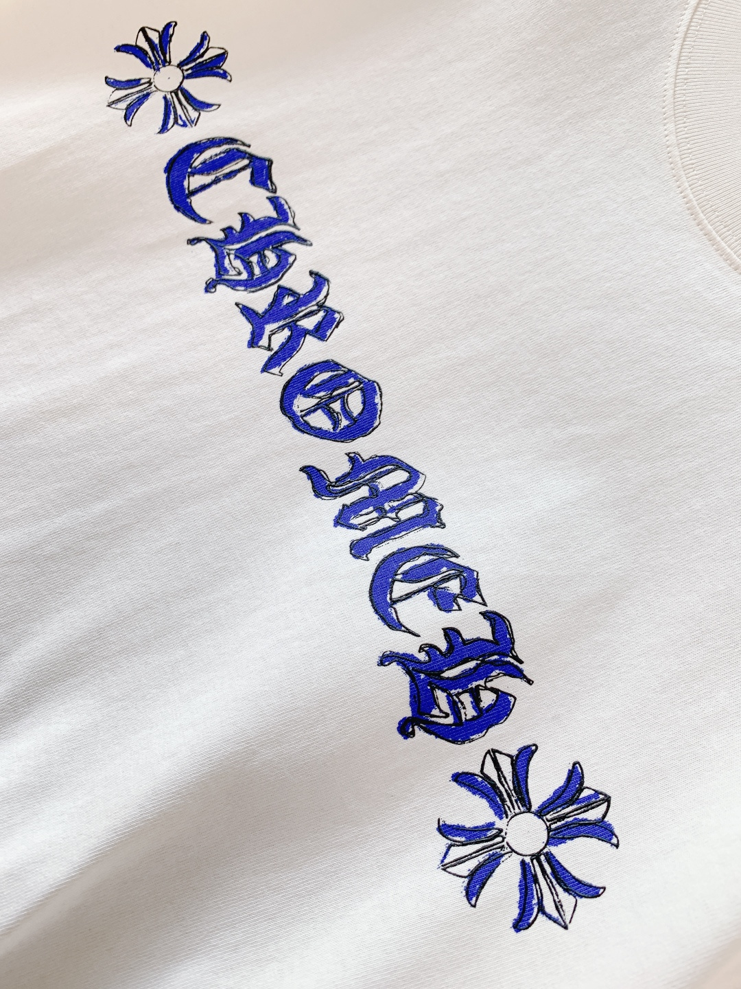 Chrome Hearts 克罗心 2026SS春夏新品哥特十字印花T恤｜四色齐发！重磅双纱棉面料，厚实