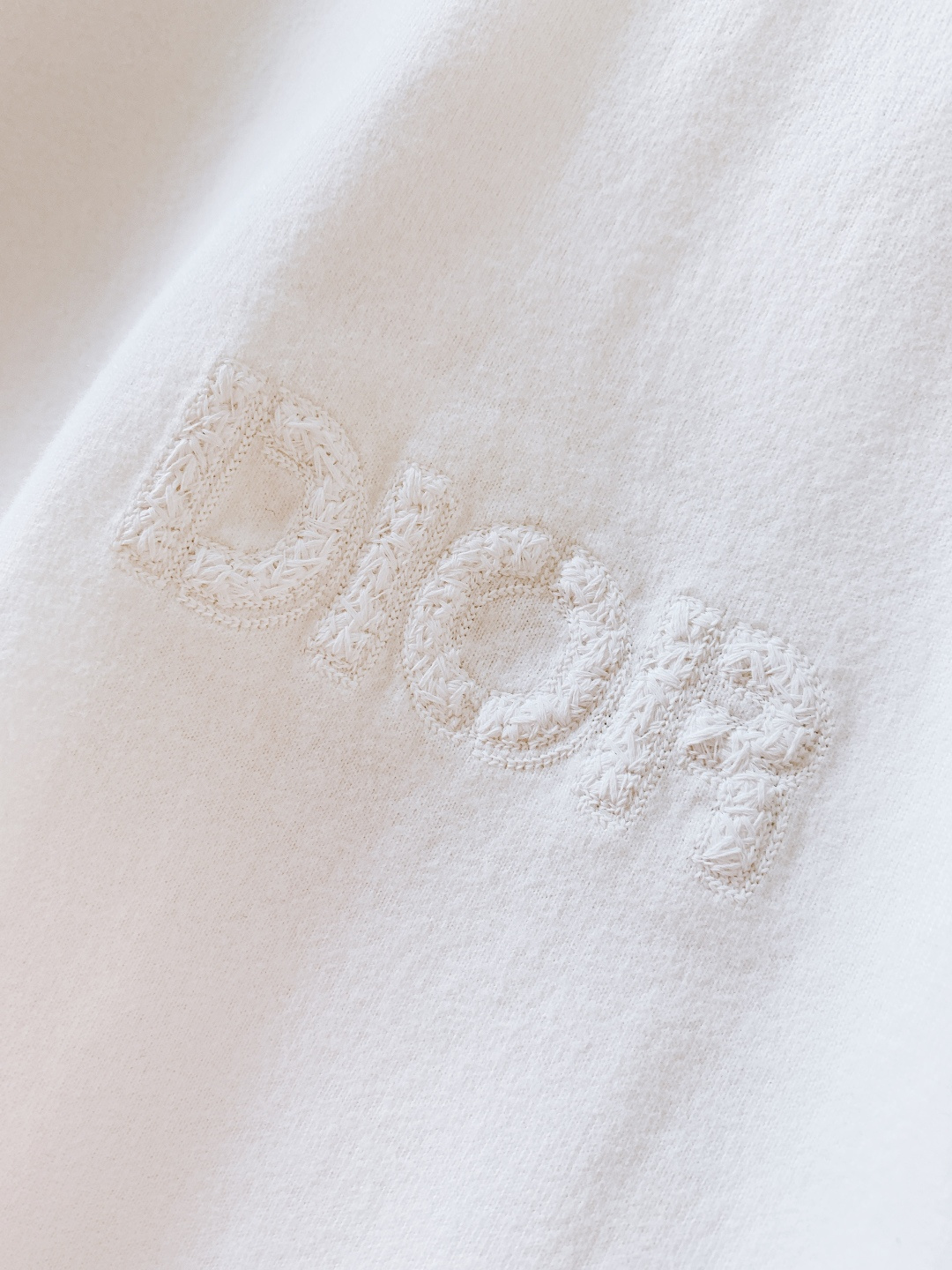 Dior Homme 迪奥·桀傲 2026SS春夏新品刺绣Logo T恤｜双色齐发！重磅双纱棉面料，厚实