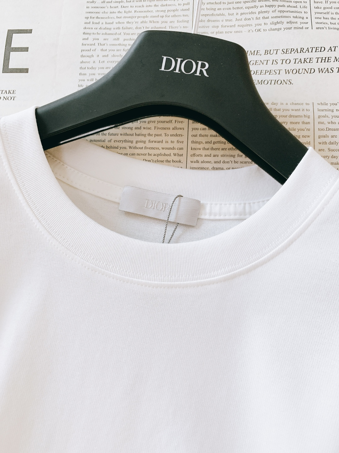 Dior Homme 迪奥·桀傲 2026SS春夏新品蜜蜂标识刺绣 T 恤 | 巴黎轻奢，夏日高级神衣重