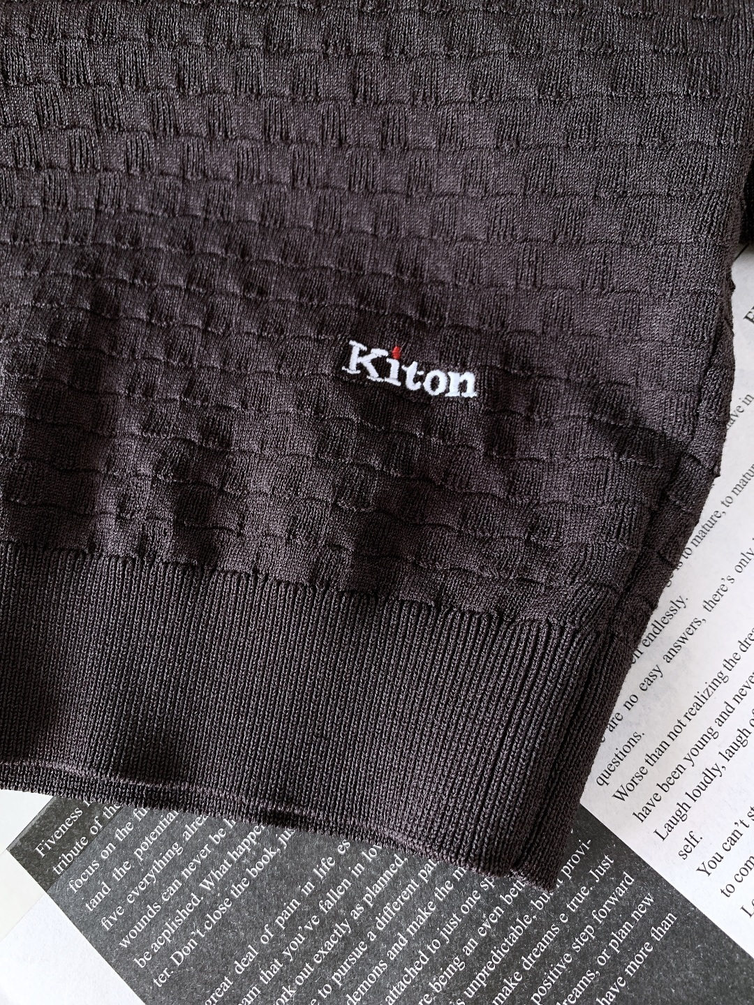 Kiton 奇顿 2026SS春夏新品 桑蚕丝混纺翻领 Polo | 那不勒斯奢华，夏日刚需神衣重磅桑蚕