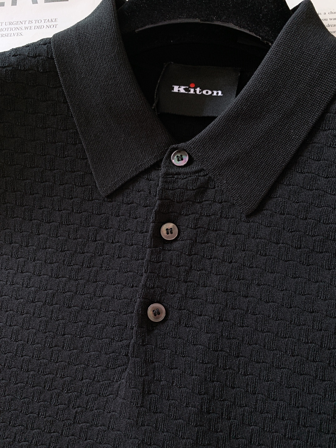 Kiton 奇顿 2026SS春夏新品 桑蚕丝混纺翻领 Polo | 那不勒斯奢华，夏日刚需神衣重磅桑蚕