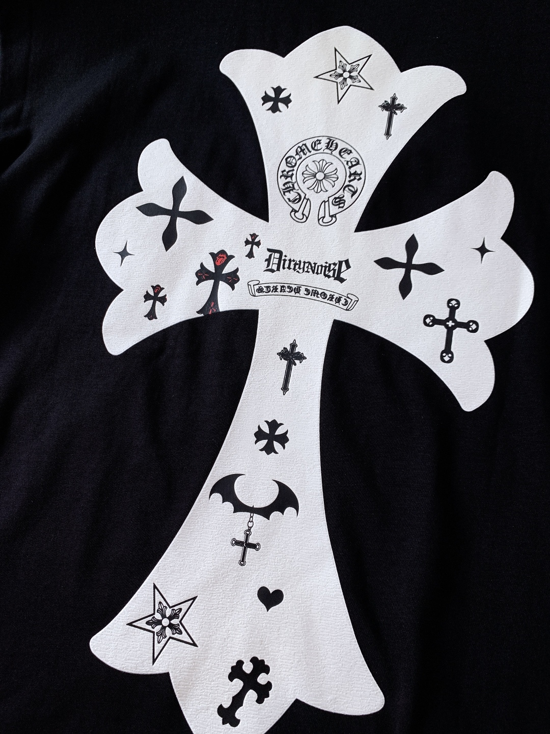 Chrome Hearts 克罗心 2026SS春夏新品暗黑图腾T恤，潮牌质感天花板！甄选高支双股重磅棉