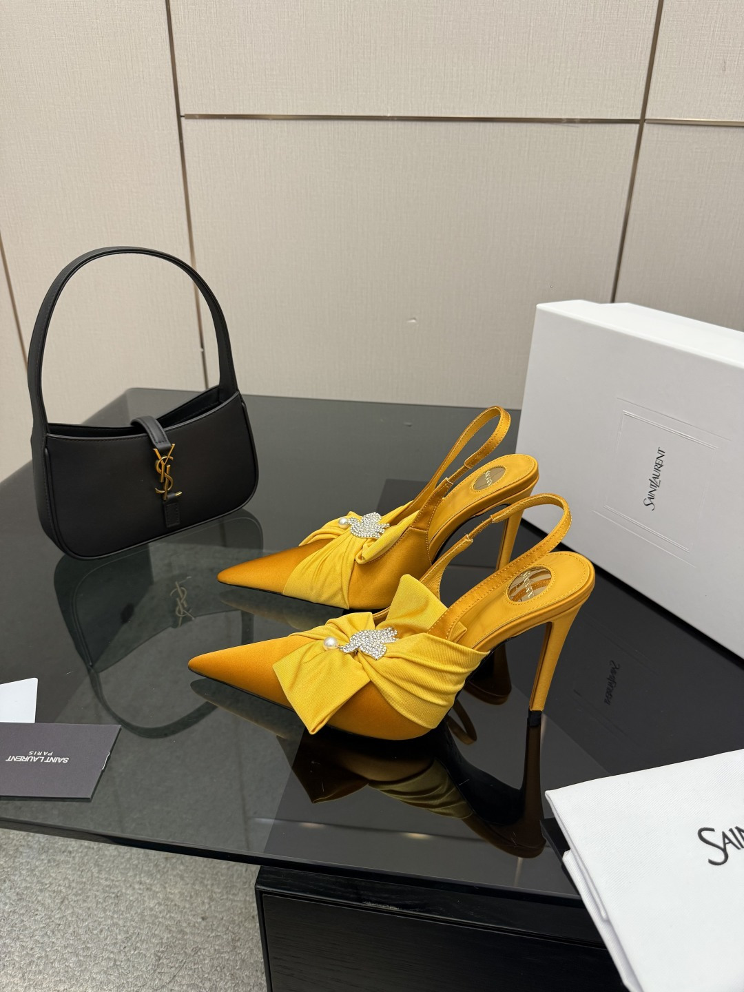 YSL women's shoes Saint Laurent / YSL Rose ， SLP ysl — photo 2