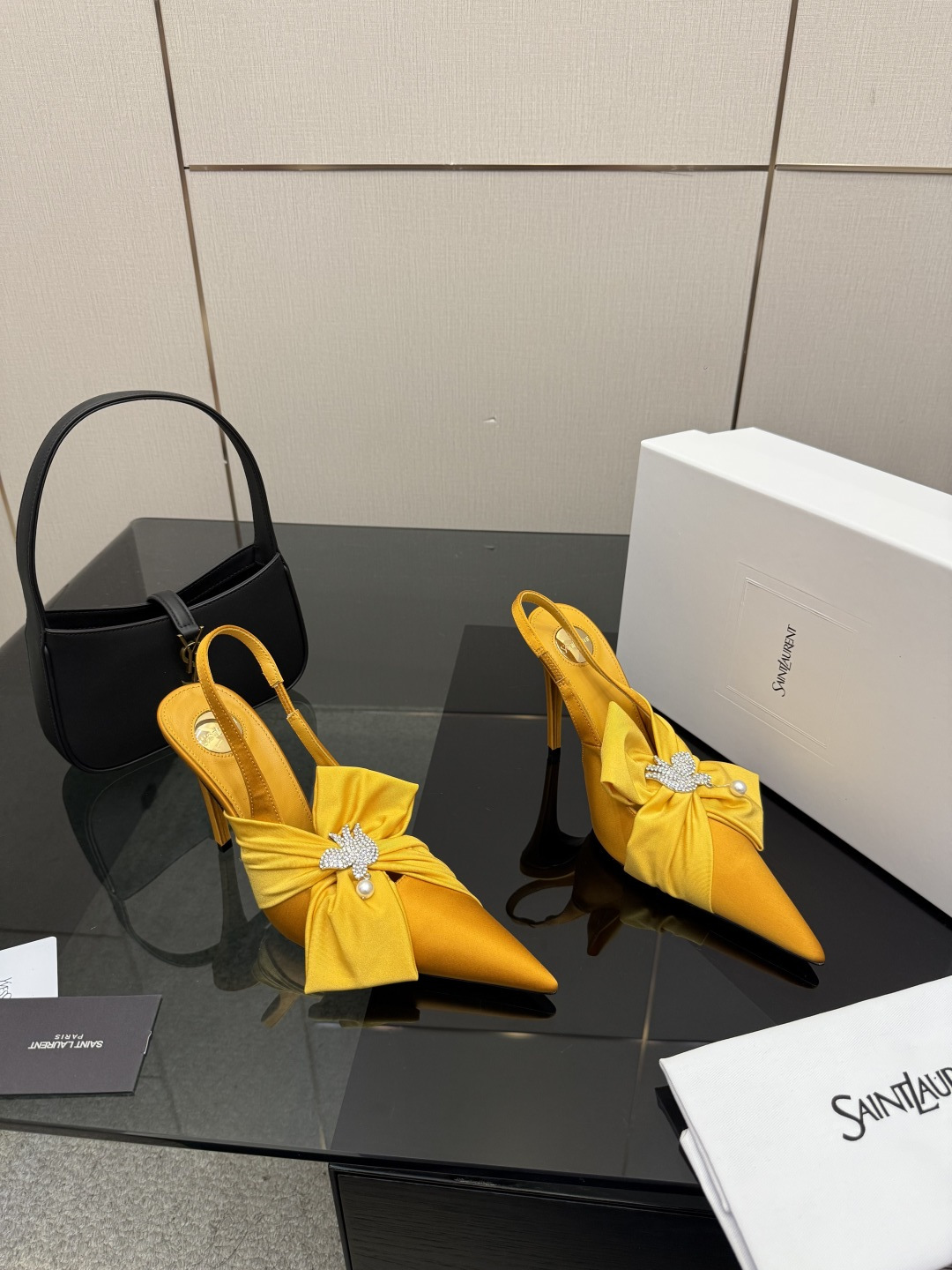YSL women's shoes Saint Laurent / YSL Rose ， SLP ysl — photo 3