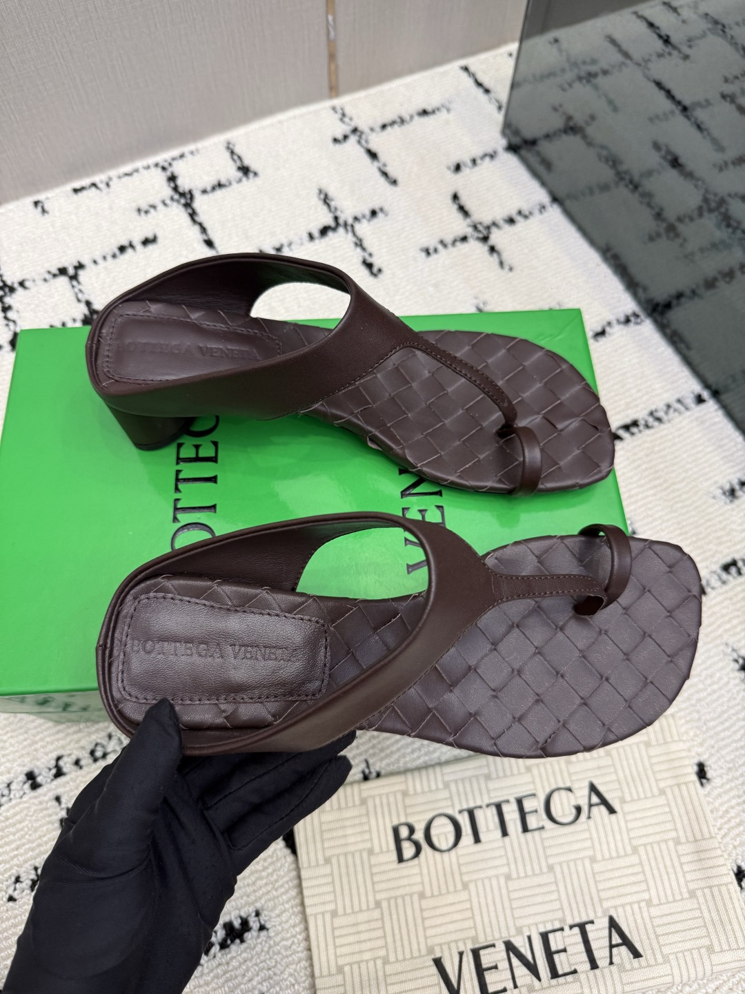 BOTTEGA VENETA Livia Woven Sandals