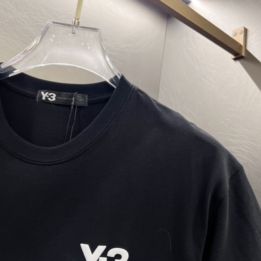 ssY3纯棉最新面料（最高版本）经典标识图案logo时尚简约潮流短袖，最顶级的品质专柜原单短袖，顶级制作