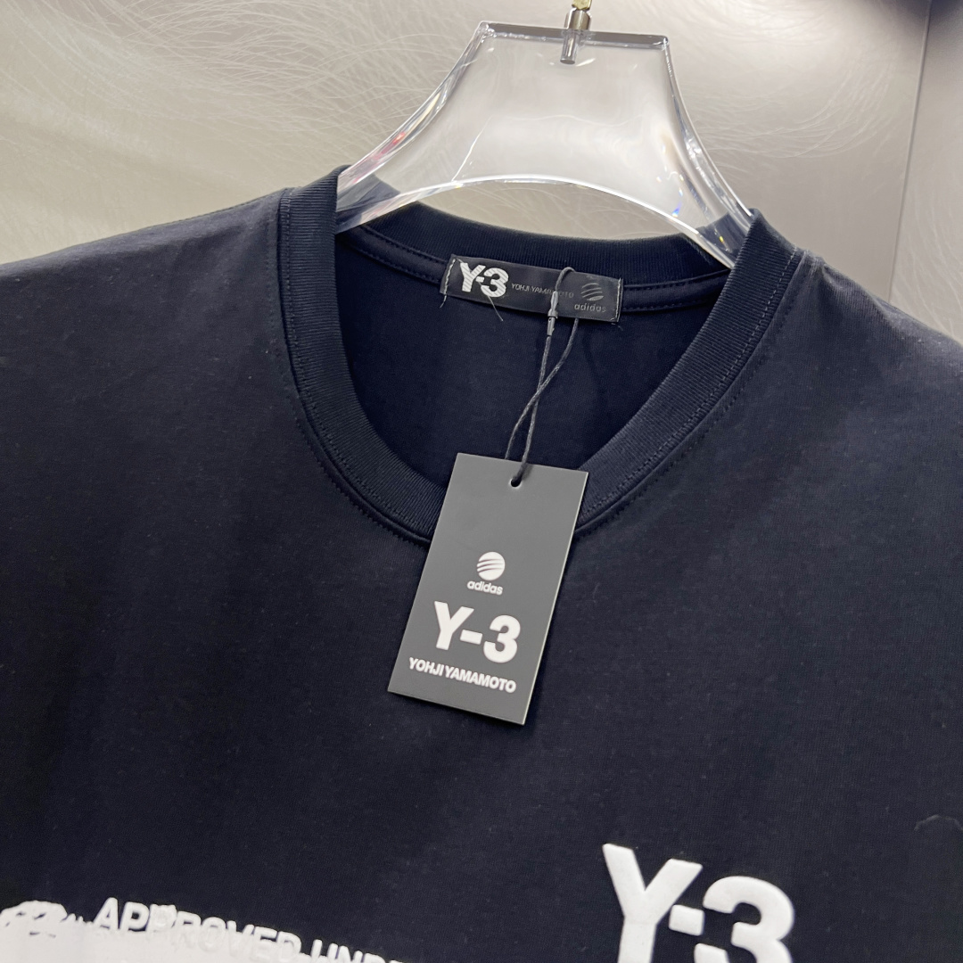 ssY3纯棉最新面料（最高版本）经典标识图案logo时尚简约潮流短袖，最顶级的品质专柜原单短袖，顶级制作