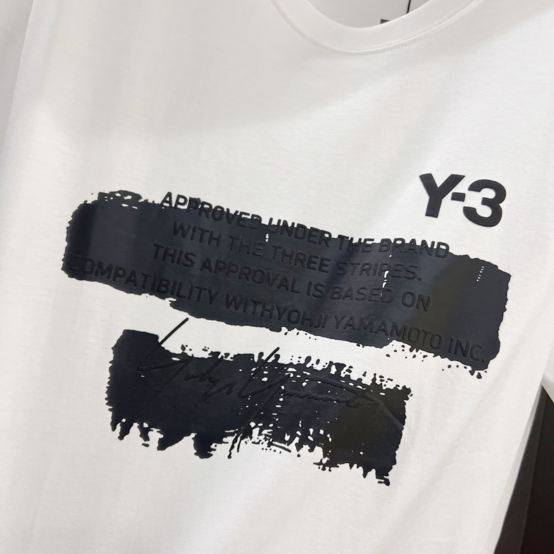 ssY3纯棉最新面料（最高版本）经典标识图案logo时尚简约潮流短袖，最顶级的品质专柜原单短袖，顶级制作