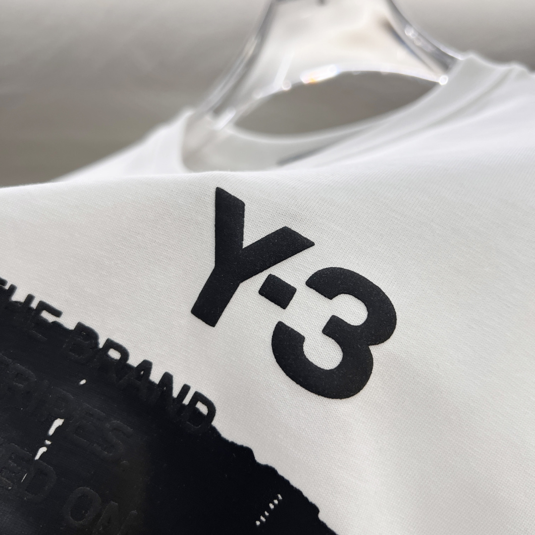 ssY3纯棉最新面料（最高版本）经典标识图案logo时尚简约潮流短袖，最顶级的品质专柜原单短袖，顶级制作