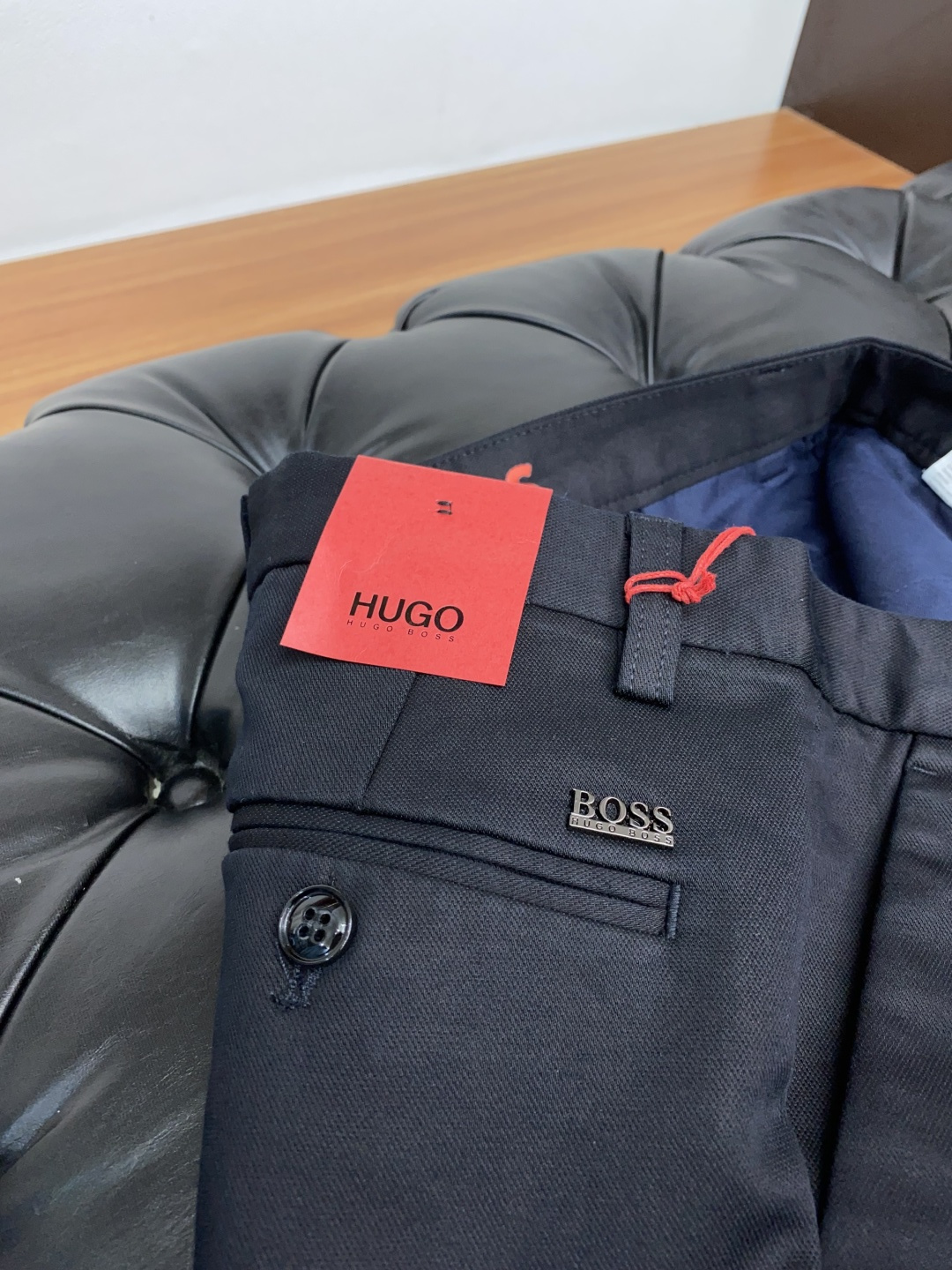  Hugo  boss 2025SS早秋 新品 原单男士西装休闲裤 每季必出的类型，无需质疑的热卖王牌单