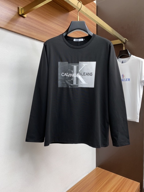 Calvin Klein Jeans Women's Long Sleeve Crew Neck T-Shirt - Soft Cotton 1 Calvin Klein Jeans Women's Long Sleeve Crew Neck T-Shirt - Soft Cotton