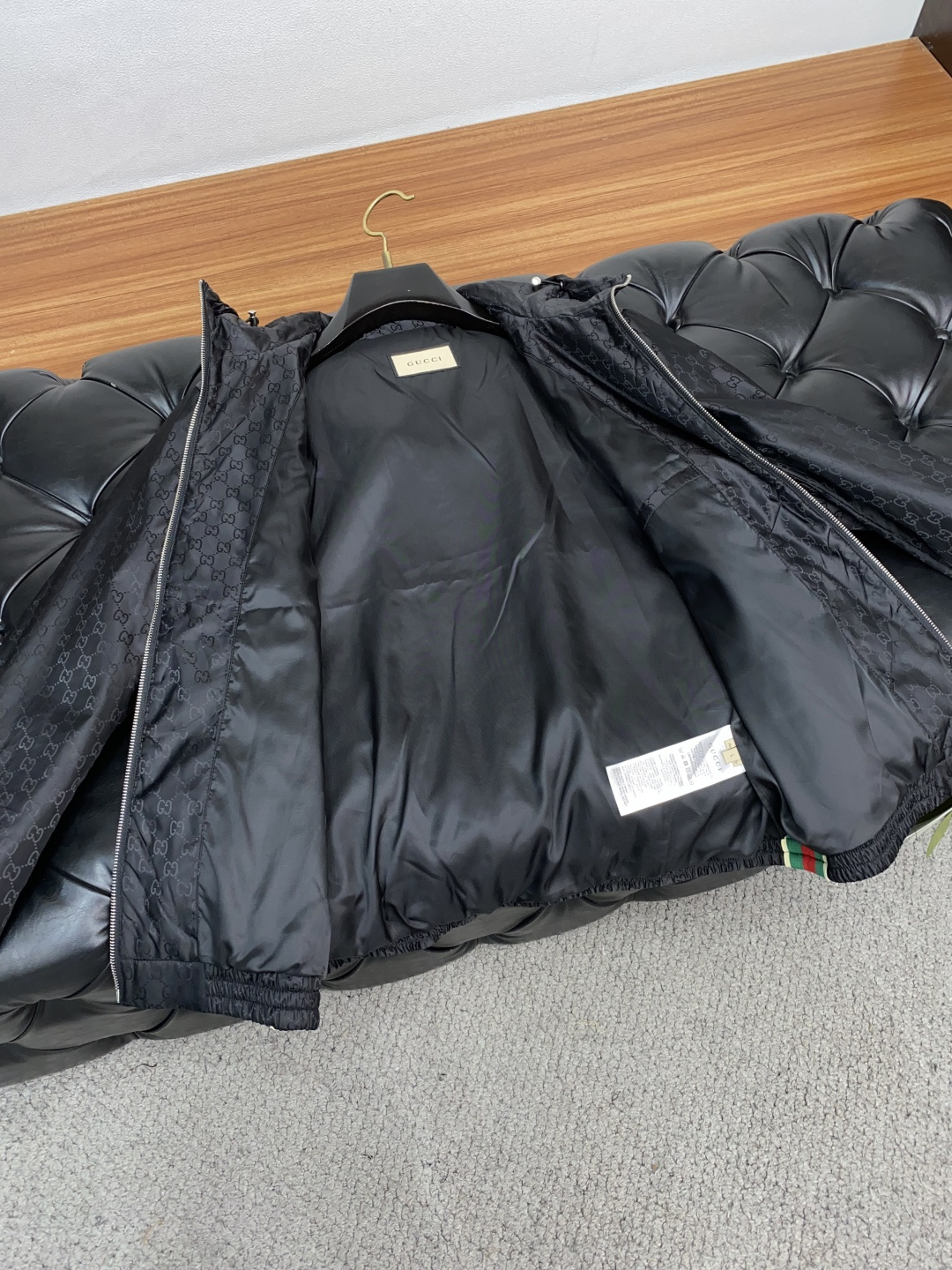 古奇 2025年秋冬新款 官网 高端原厂代工出品，官方经典王牌单品！最新棉衣夹克外套 多明星穿搭示范款！