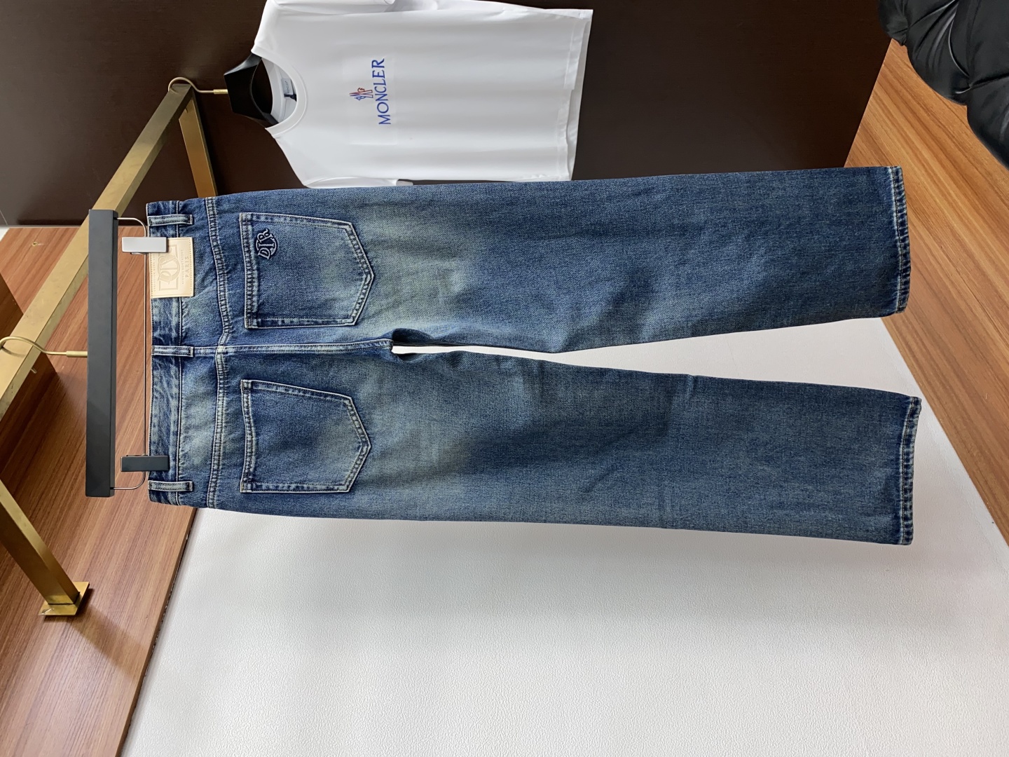 “Autumn Winter Men’s Jeans: P506 Dio 25ss Little Barrel, Soft Fabric, Unique Craftsmanship” - 图片 8