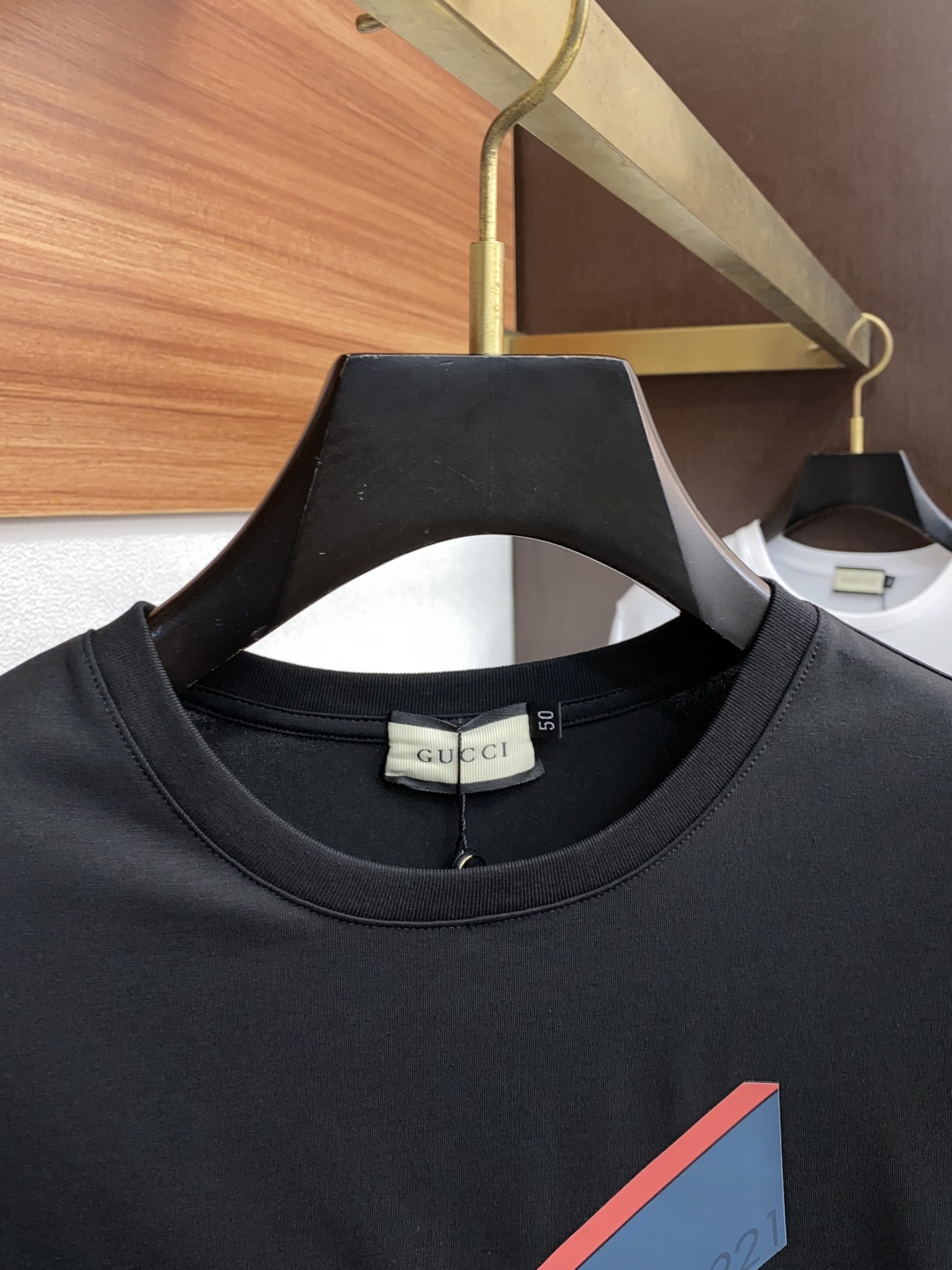 Gucci New Round Tie Long-Sleeve T-Shirt: Soft Cotton, Comfortable Fit, Classic Branding – Sizes M-3XL. - 图片 3