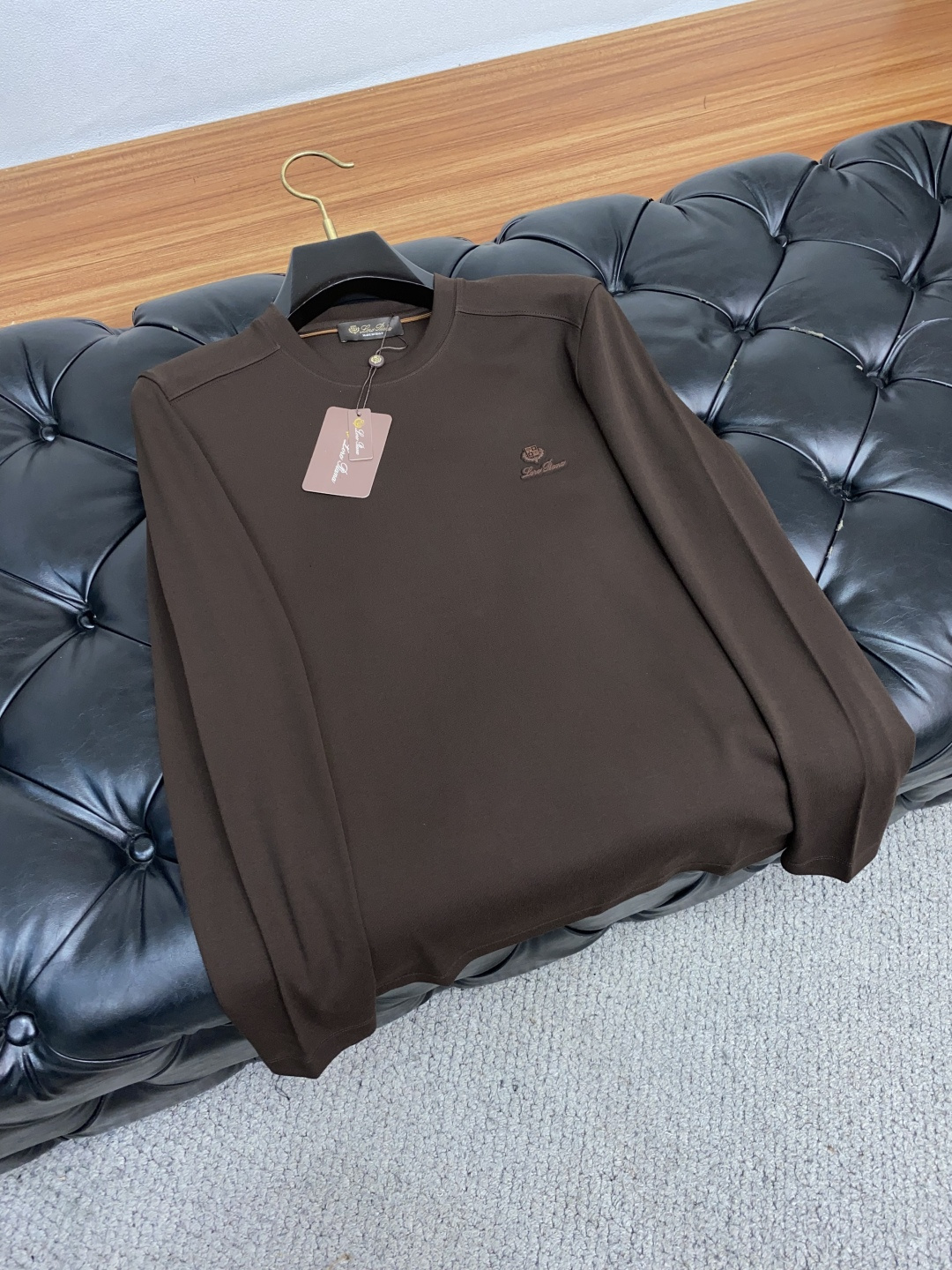 lP🆕 诺悠翩雅 2025秋冬专柜新款 时尚休闲打底衫长袖T恤，精选进口高密度膨体暖姜天丝德绒系列膨体蓄