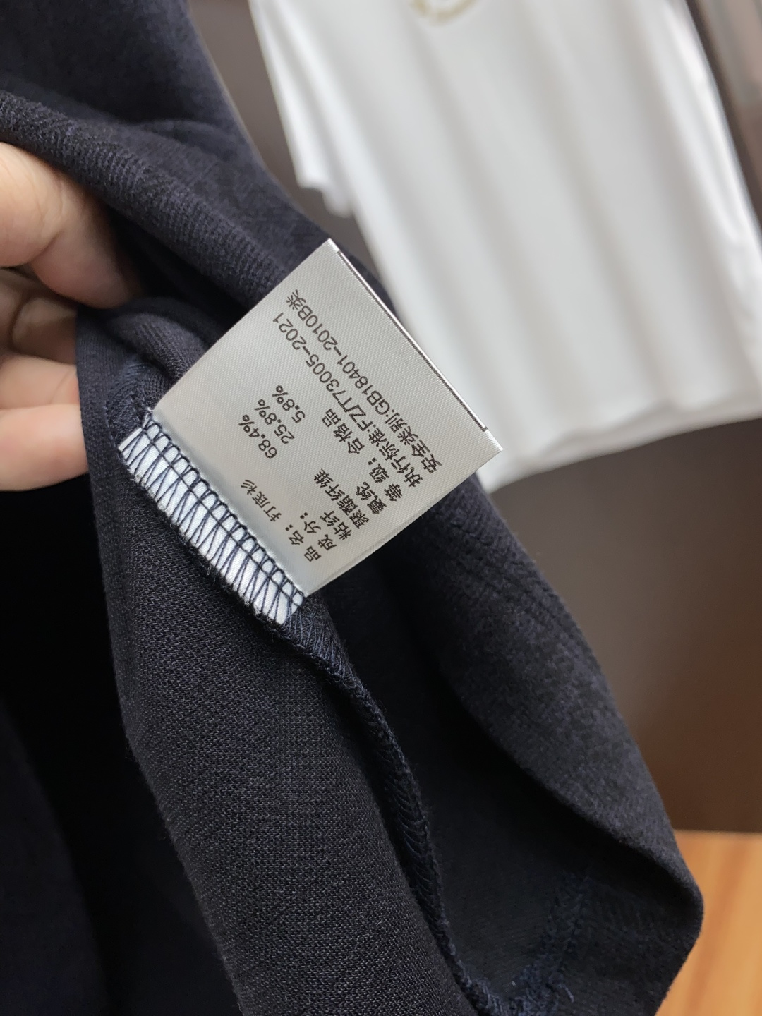 古奇 家族男士高端简约圆领加厚毛绒面短袖 ，香港洋行渠道货，纯正血统品质，25年秋冬 新款，经典王牌系列