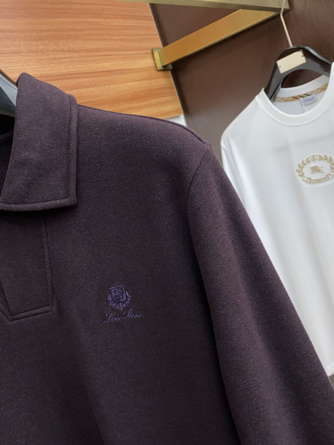  lP🆕 诺悠翩雅 家族男士高端简约翻领加厚加绒翻领长袖 ，香港洋行渠道货，定制莱赛尔+羊绒面料纯正血统