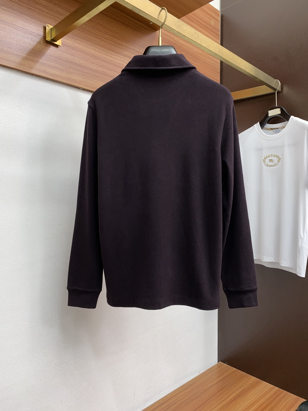  lP🆕 诺悠翩雅 家族男士高端简约翻领加厚加绒翻领长袖 ，香港洋行渠道货，定制莱赛尔+羊绒面料纯正血统