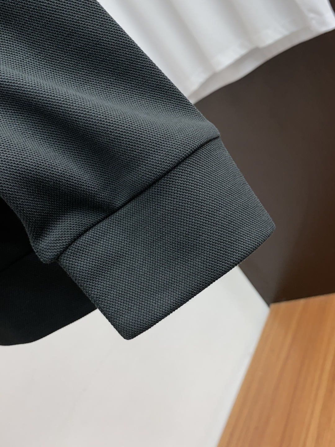 Luxurious Platinum-Grade Basic T-Shirt: High-End, Italian Aesthetics, Modern Urban Style, Quality Cotton, Classic Brand Label - 图片 5