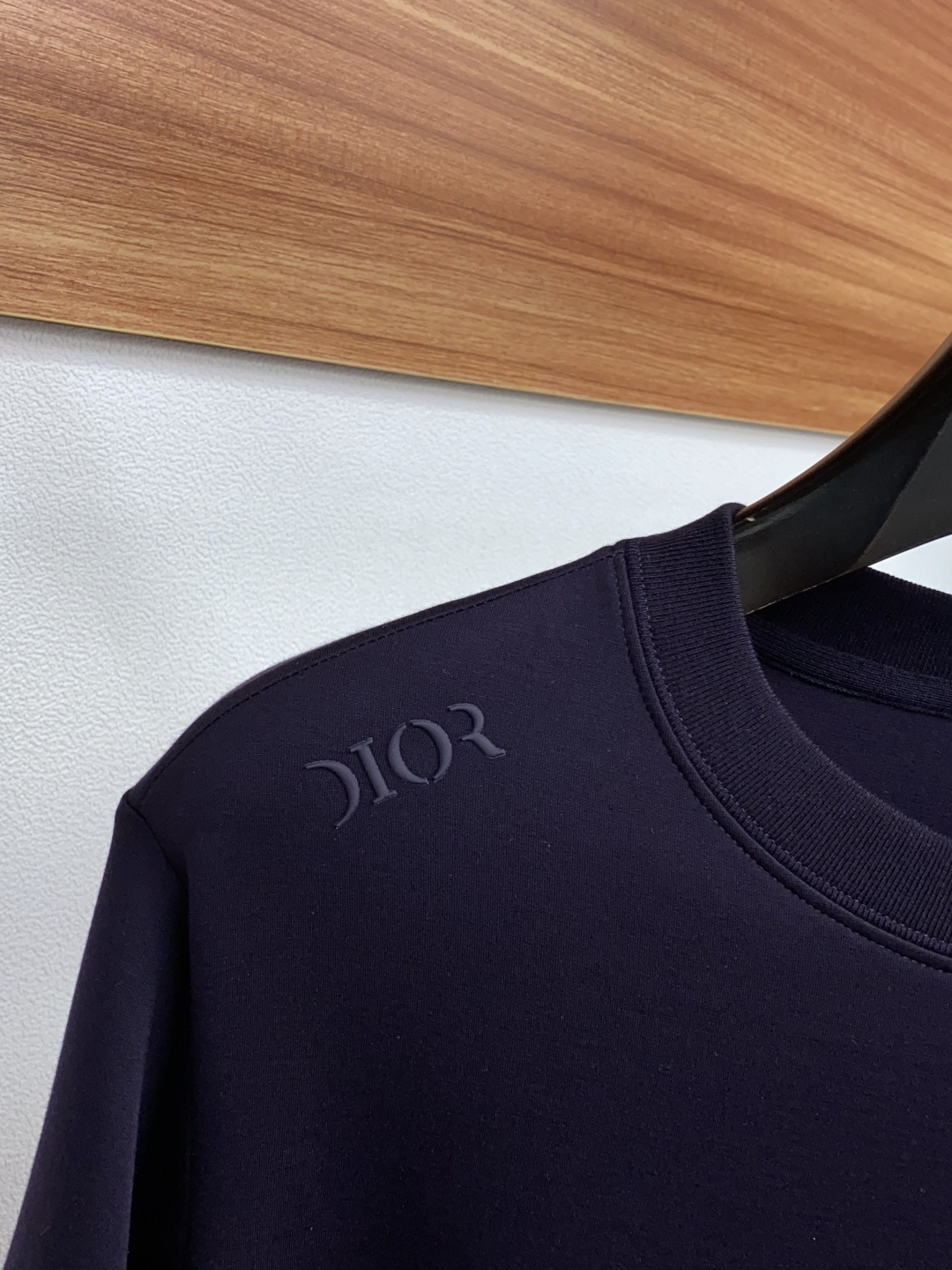  迪奥 家族男士高端简约圆领加厚莫代尔客气棉长袖 卫衣，香港洋行渠道货，纯正血统品质，25年秋冬 新款，