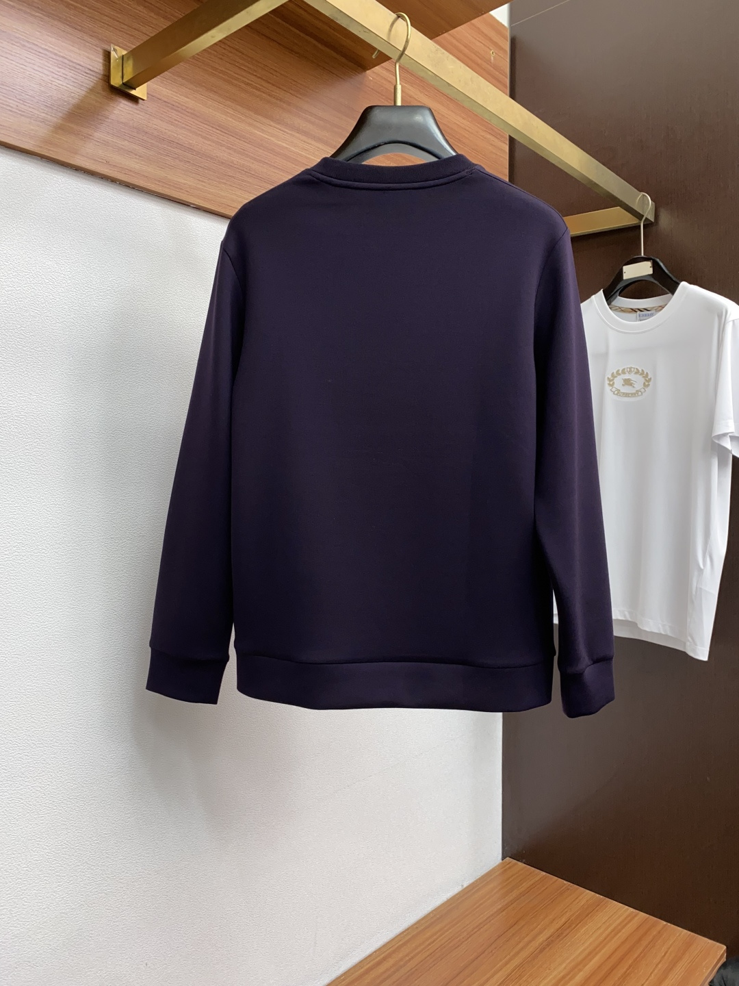  迪奥 家族男士高端简约圆领加厚莫代尔客气棉长袖 卫衣，香港洋行渠道货，纯正血统品质，25年秋冬 新款，