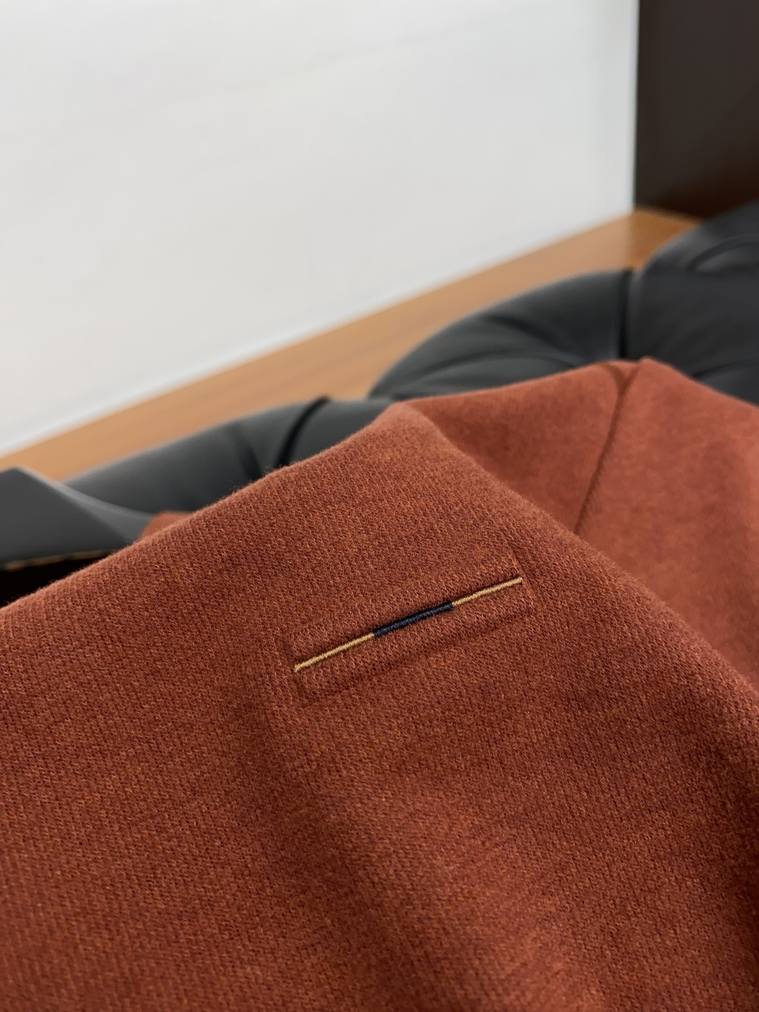  杰尼亚 2025秋冬专柜新款 时尚休闲打底衫短袖T恤，精选进口高密度膨体暖姜天丝德绒系列膨体蓄暖，糯感