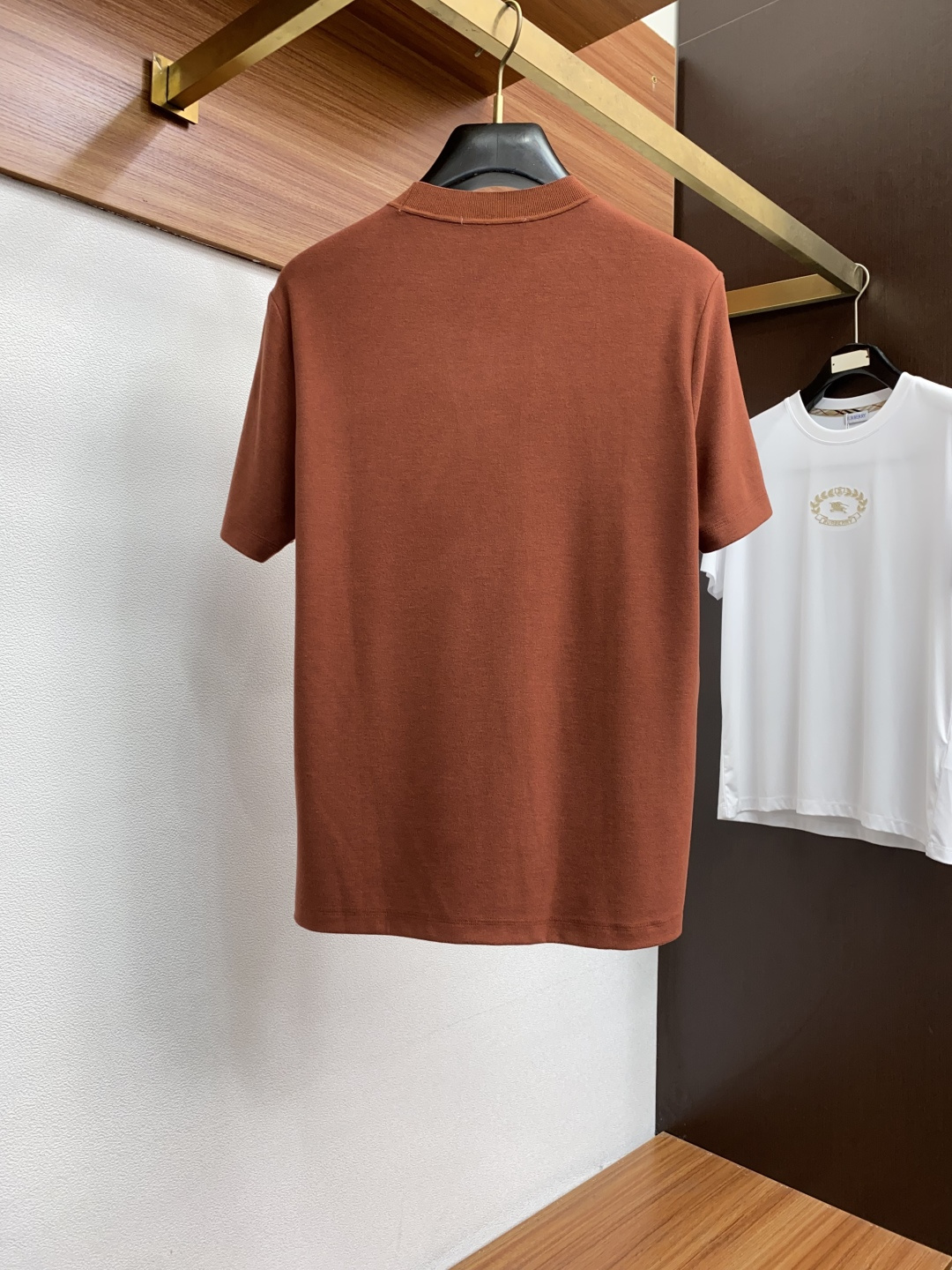  杰尼亚 2025秋冬专柜新款 时尚休闲打底衫短袖T恤，精选进口高密度膨体暖姜天丝德绒系列膨体蓄暖，糯感