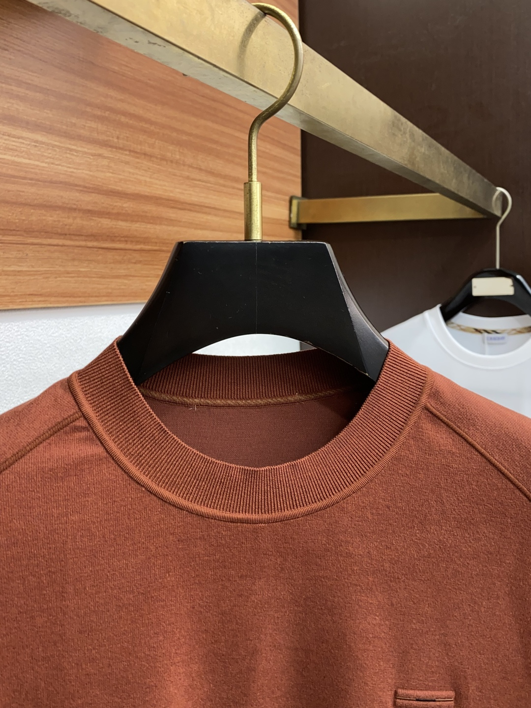  杰尼亚 2025秋冬专柜新款 时尚休闲打底衫短袖T恤，精选进口高密度膨体暖姜天丝德绒系列膨体蓄暖，糯感