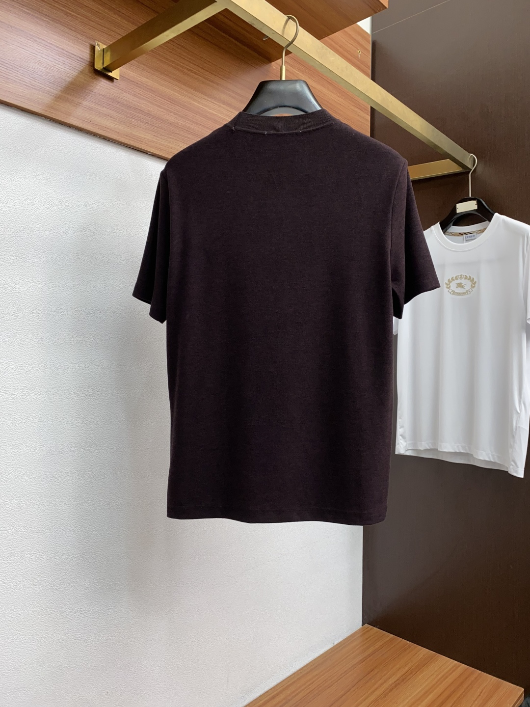  杰尼亚 2025秋冬专柜新款 时尚休闲打底衫短袖T恤，精选进口高密度膨体暖姜天丝德绒系列膨体蓄暖，糯感